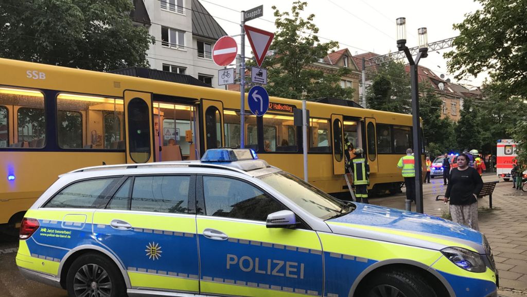 Gewalt in Stuttgart: Stadtbahnfahrer  nach Unfall geschlagen und getreten