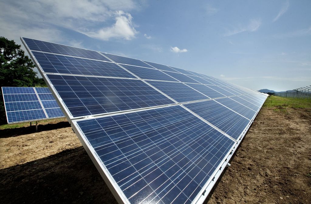 Schon 2012 investierte die Kommune in einen Solarpark. Foto: /Horst Rudel
