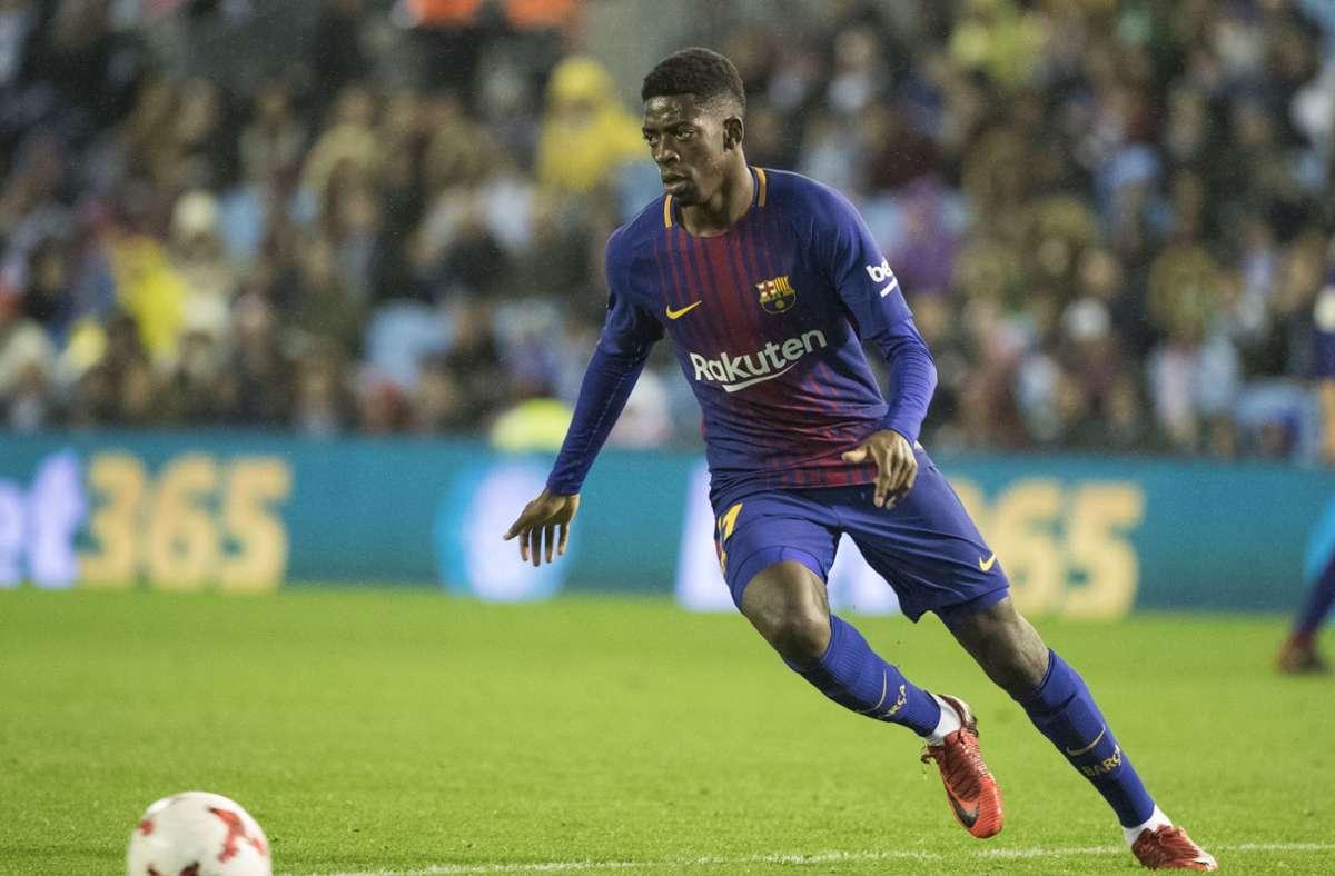 Der Franzose Ousmane Dembele wechselte 2017 von Borussia Dortmund zum FC Barcelona – für 105 Millionen Euro (plus Boni bis 42 Millionen).