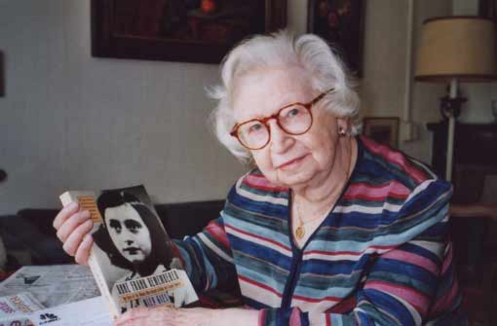Miep Gies hat Anne Frank geholfen und die Erinnerung an sie wach gehalten.