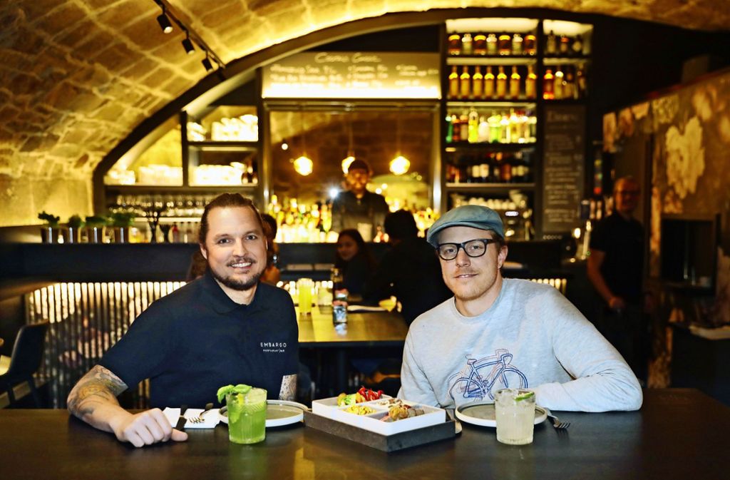 Valentin Schlienz (links) und Axel Schenke haben jetzt auch ein Restaurant.