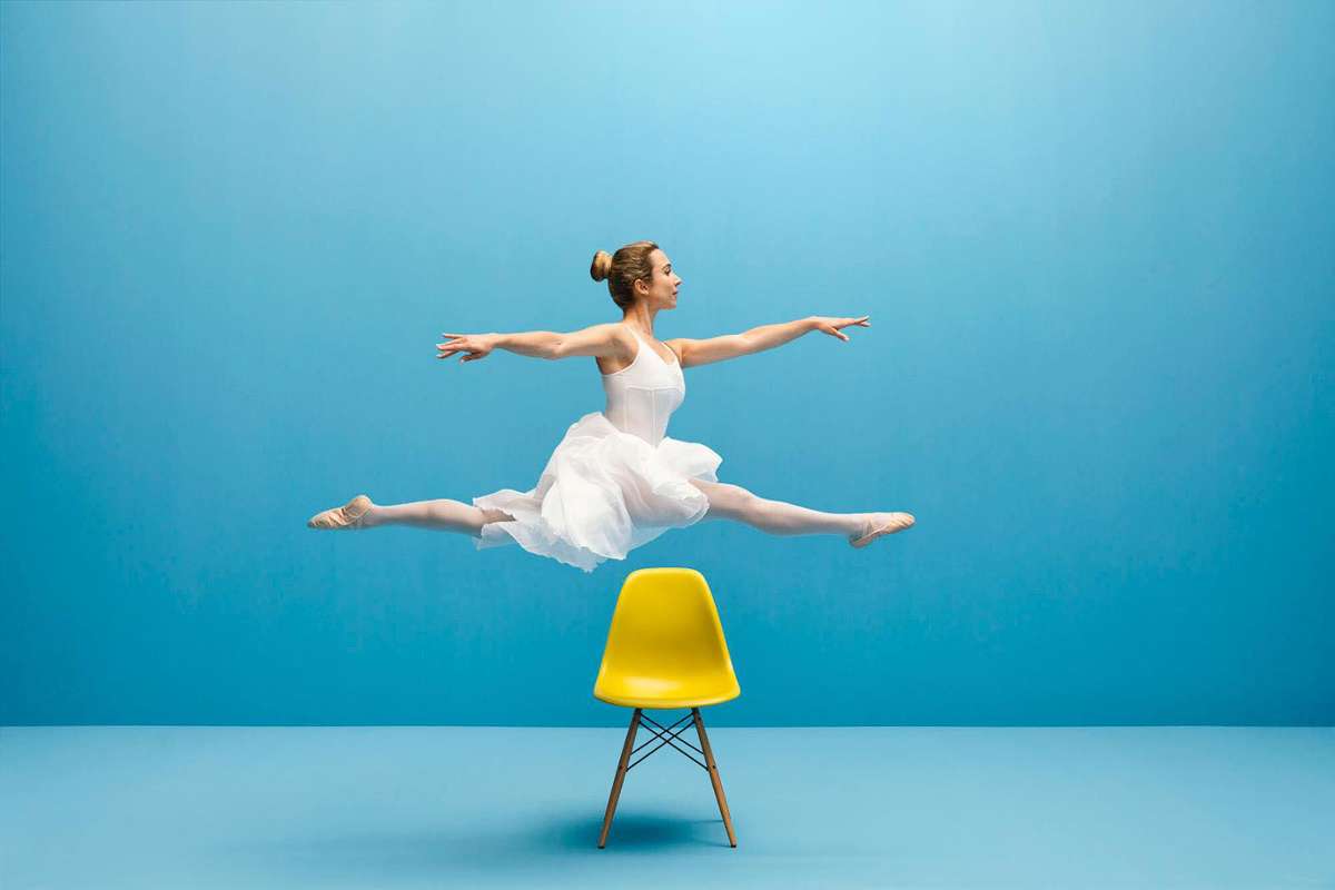 Damit die ambitionierte Tänzerin bald wieder so durch ihre Balletschule wirbeln kann...
