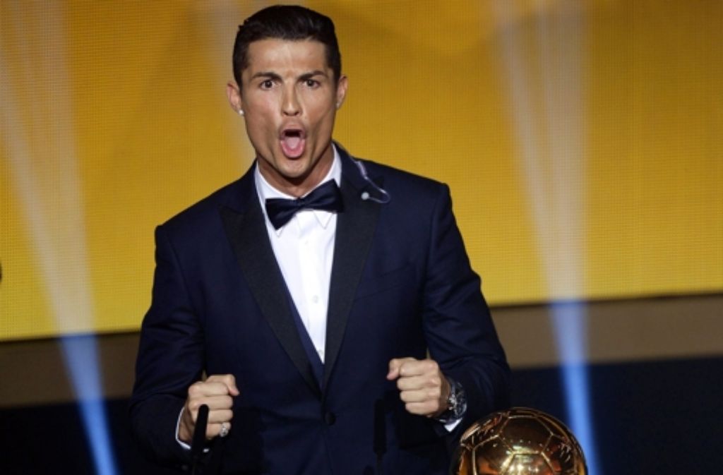 2014: Cristiano Ronaldo, Portugal - zum dritten Mal Weltfußballer nach 2008 und 2013.