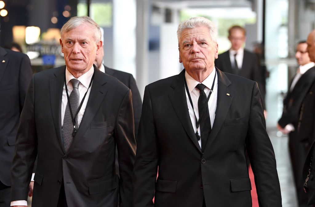 Die ehemaligen Bundespräsidenten Horst Köhler (li.) und Joachim Gauck.
