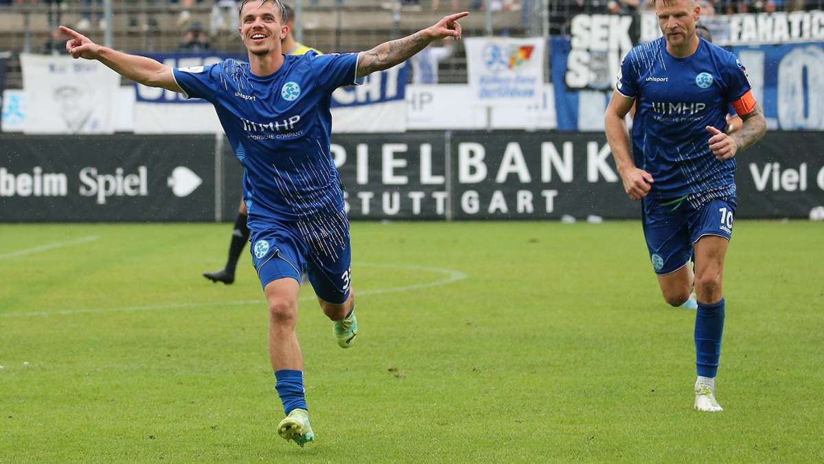 Stuttgarter Kickers gegen 1. FSV Mainz 05 II: Kickers drehen nach der Pause auf und feiern nächsten Heimsieg
