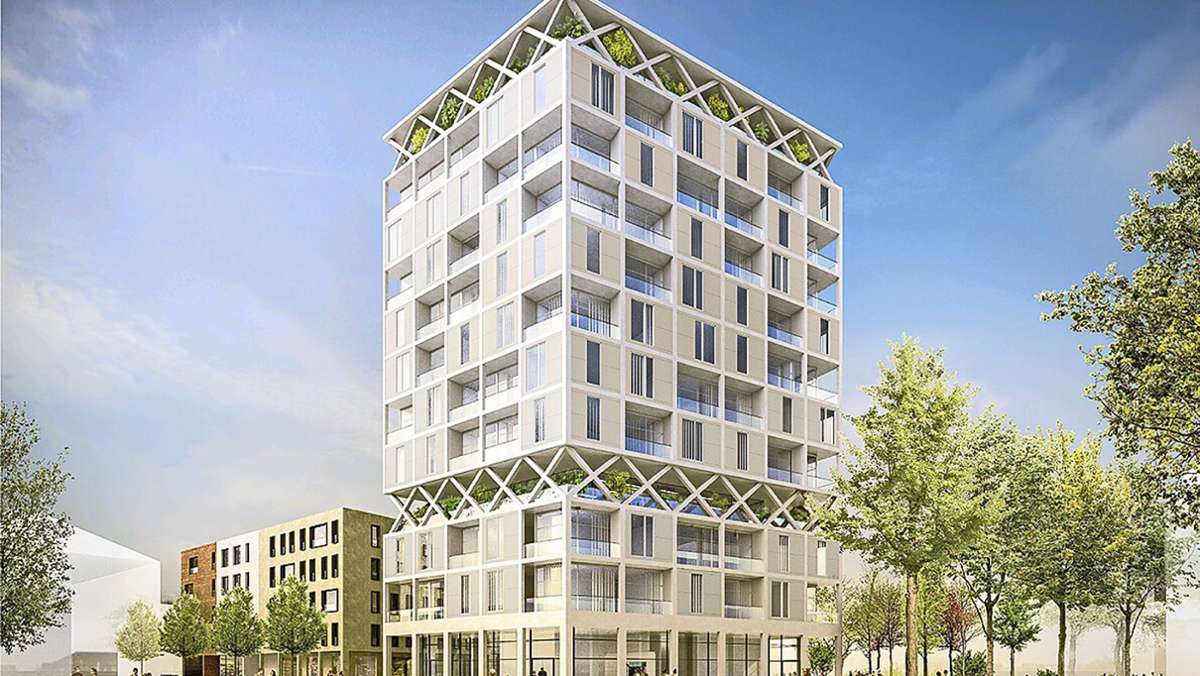 Wettbewerb für Post-/Voba-Areal: Sindelfingen will Hochhaus in der Innenstadt