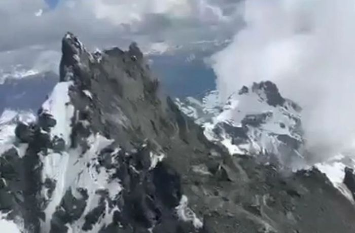 Felslawine in Tiroler Alpen: Riesiger Bergsturz bei Galtür