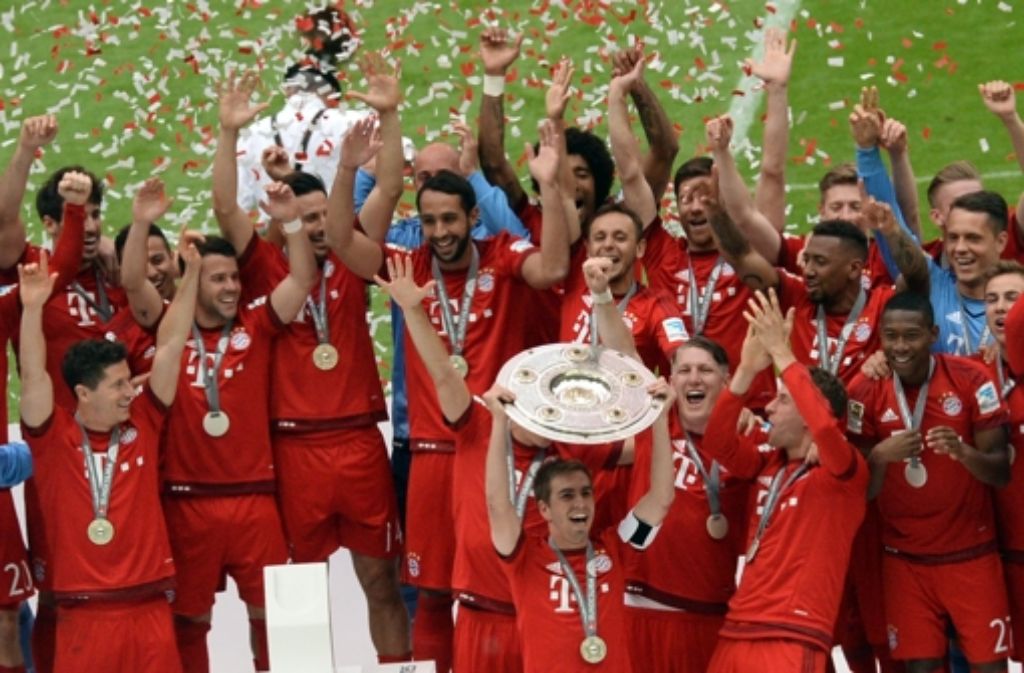 Nach dem 2:0-Pflichtsieg gegen Mainz feiern die Bayern ganz offiziell ihren 25. Meistertitel.