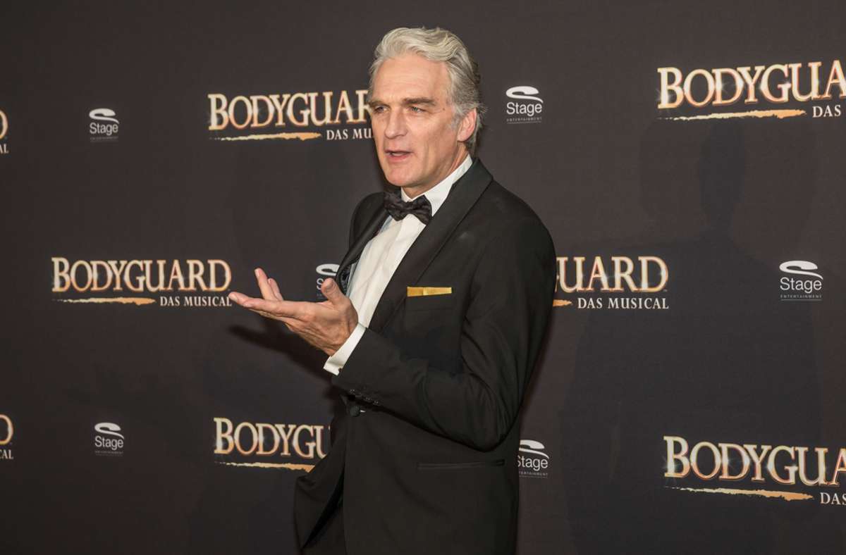 Walter Sittler 2017 bei der Premiere des Musicals „Bodyguard“im SI-Centrum
