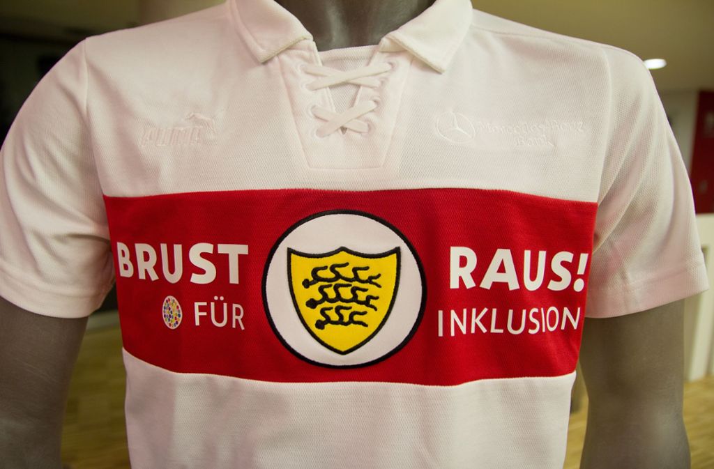 In diesem Trikot trifft der VfB am Samstag gegen den 1. FC Nürnberg an.