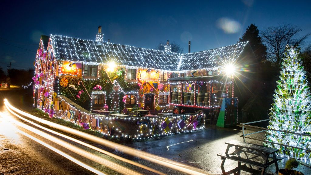 Lebkuchenhaus in Priddy: So schön ist die Weihnachtszeit im Südwesten Englands
