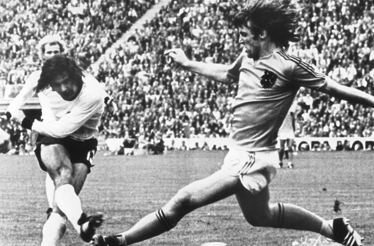 Im WM-Finale 1974 erzielte Gerd Müller den Siegtreffer.