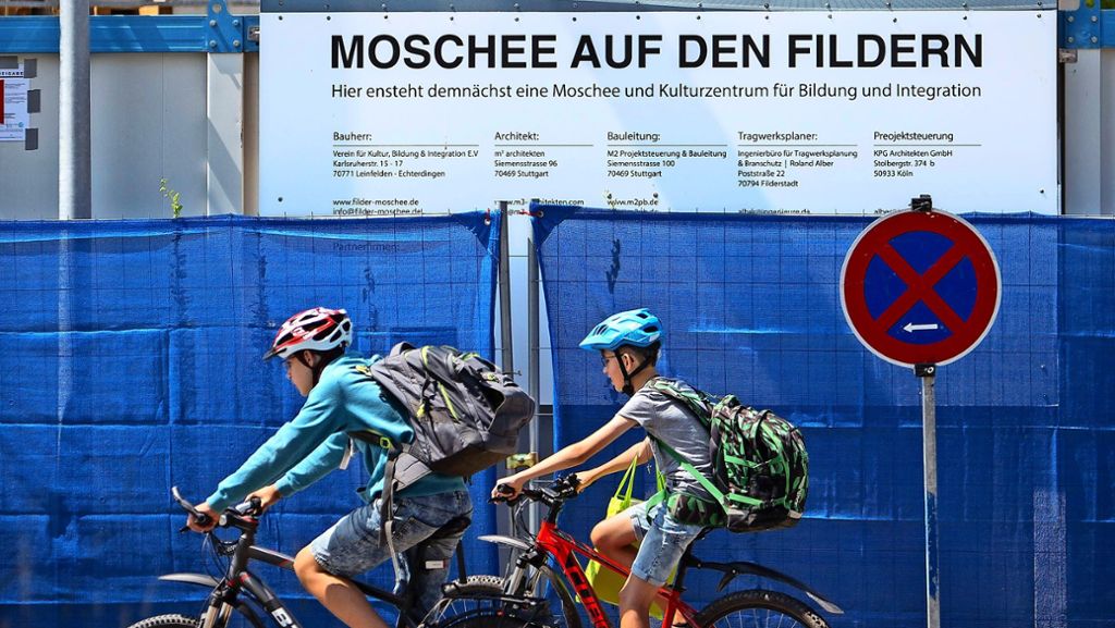 Islamkritischer Protest in Leinfelden-Echterdingen: Aktion gegen den Moscheebau ist nicht strafbar
