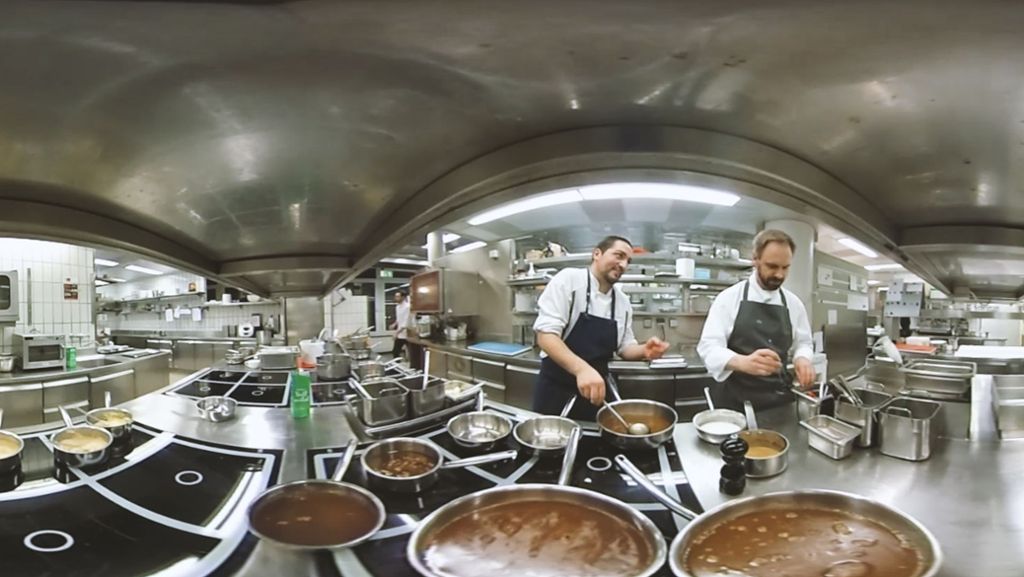 360-Grad-Videoserie: Hinter den Kulissen im Sternerestaurant Zirbelstube