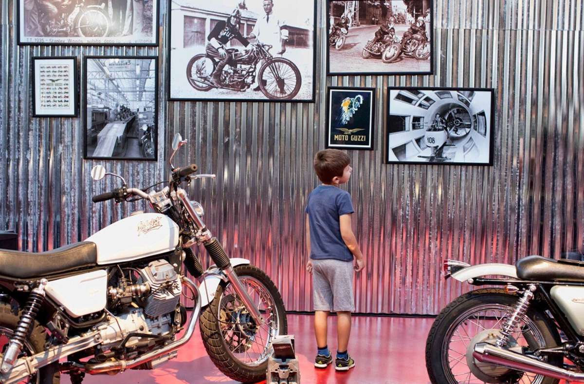 Spannend für Jung und Alt: das Moto-Guzzi-Museum in Mandello del Lazio