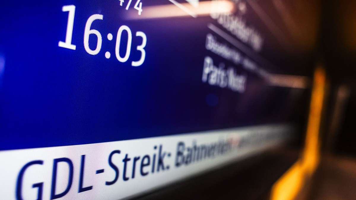 Streik bei der Deutschen Bahn und Lufthansa: GDL-Streik Runde sechs - Arbeitskampf auch bei Lufthansa