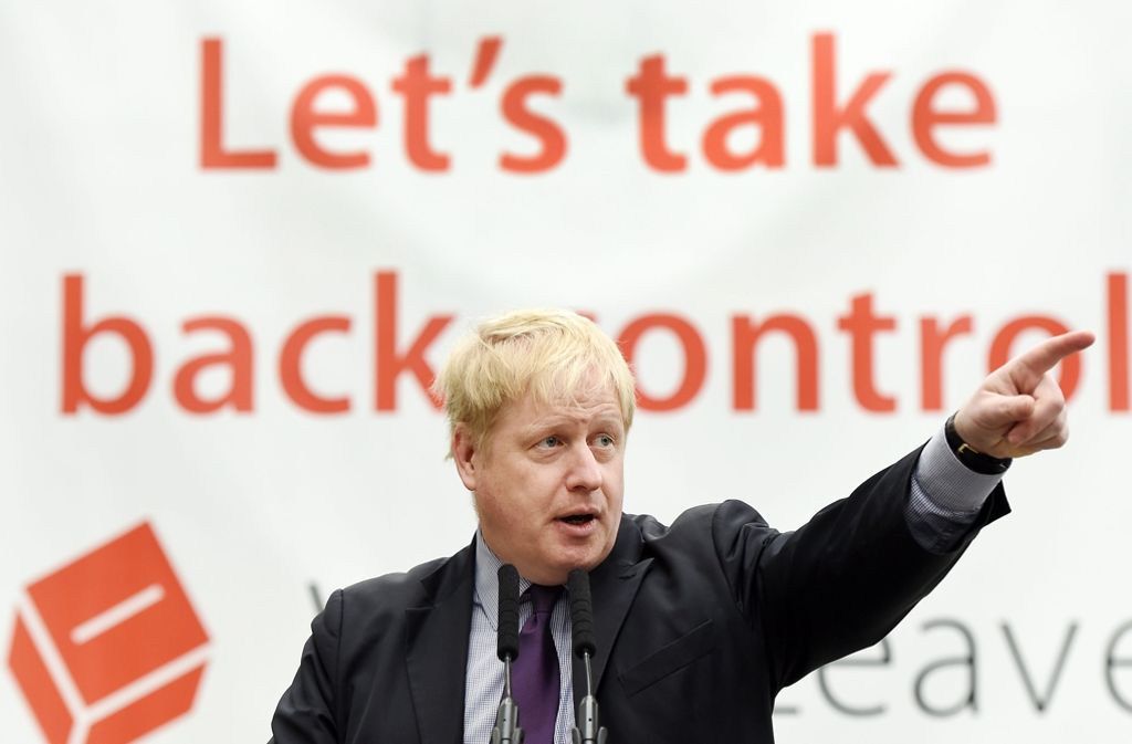 Boris Johnson, einst Bürgermeister von London, ist inzwischen der bekannteste Brexit-Befürworter. Legendär sind seine verbalen Ausfällen gegen alle Andersdenkenden.