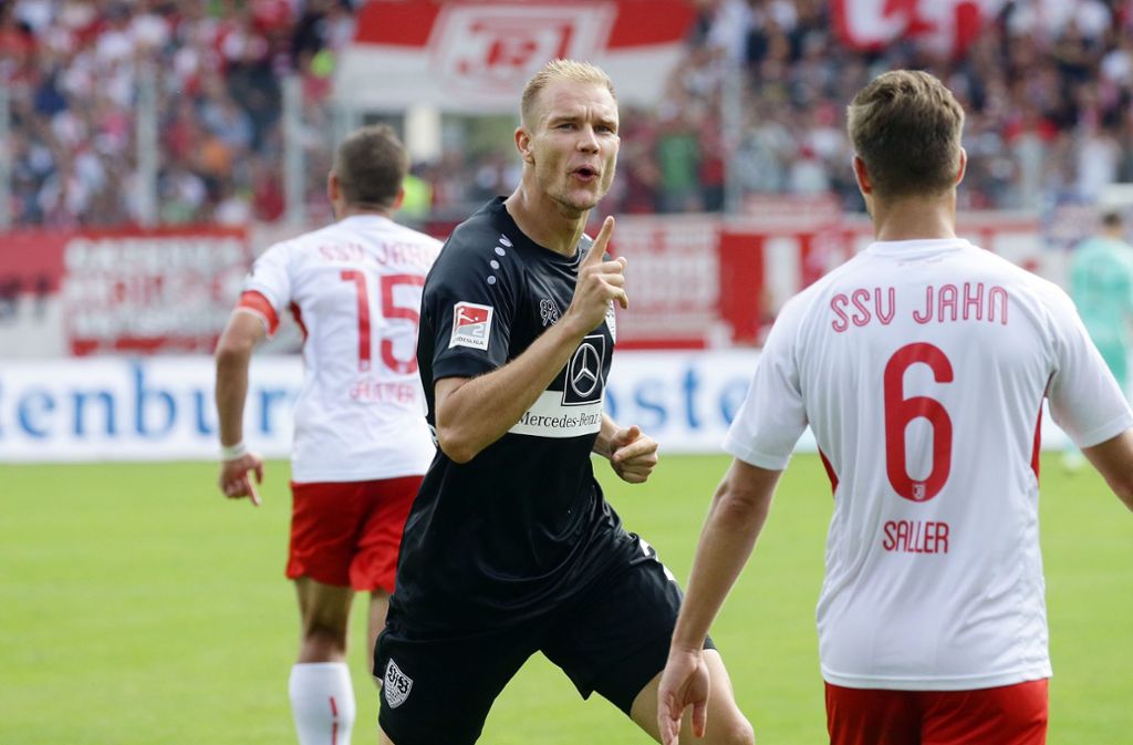 Trotz Sieg und eigenem Treffer nicht vollumfänglich zufrieden: Holger Badstuber, unser „Spieler des Spiels“.