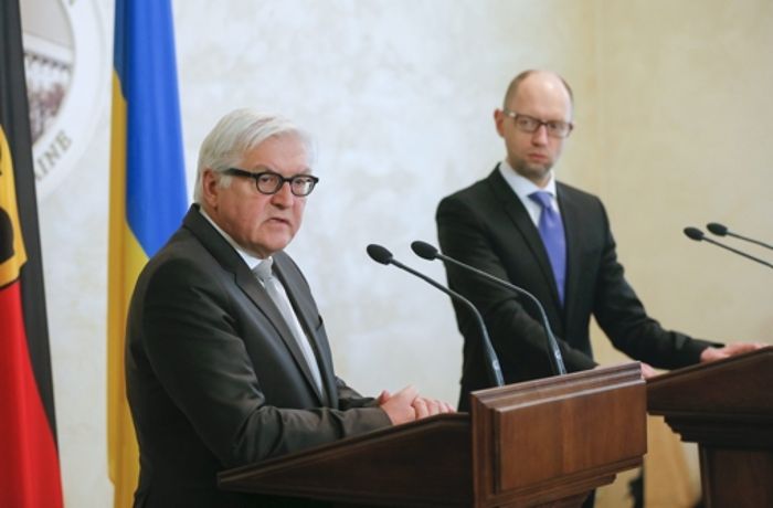 Steinmeier fordert Waffenruhe in der Ostukraine