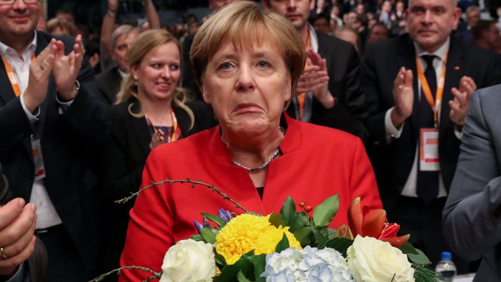 Nur 89,5 Prozent für Merkel: „Ich freue mich über das Ergebnis“