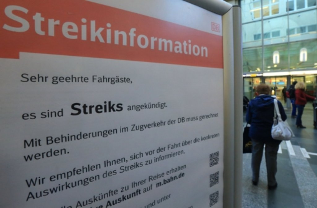 Der Streik der GDL trifft wieder tausende Menschen in Deutschland.