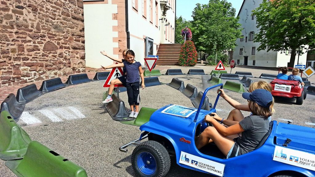 Fahrsicherheitstraining in Heimsheim: Schon die Kinder lernen: Augen auf im Straßenverkehr