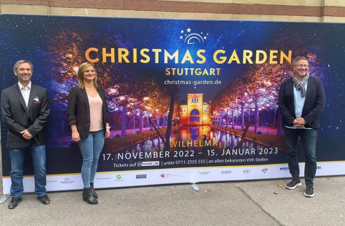 Christmas Garden 2022 in Stuttgart: Vorfreude auf einen „Lichtblick“ in harter Zeit