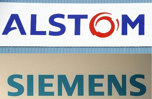 Die beiden Zughersteller Siemens und Alstom fusionieren. Foto: AFP