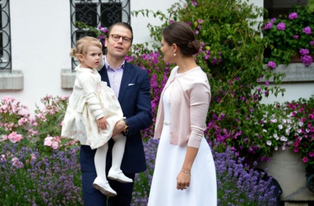 Tausende Gäste kamen nach Schweden, um den 37. Geburtstag der Kronprinzessin Victoria zu feiern.