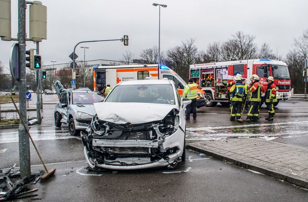Am Samstagvormittag kam es in Böblingen zu einem schweren Unfall.