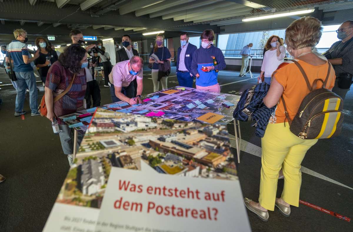 Bürgerbeteiligung zum Postareal.