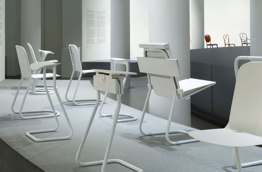Der Designer Steffen Kehrle hat die Thonet-Ausstellung in München inszeniert. Er zeigt auch, wie sich mit moderner Technik das Design von Stühlen weiter entwickeln könnte.