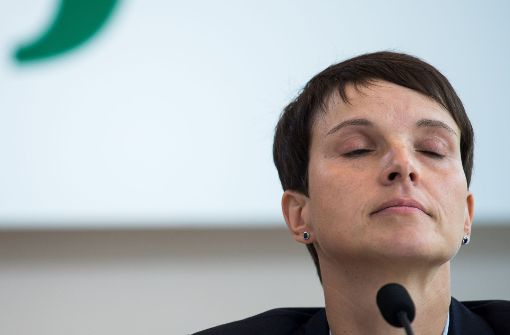 Die Staatsanwaltschaft Dresden ermittelt gegen die frühere AfD-Politikerin Frauke Petry. Foto: dpa