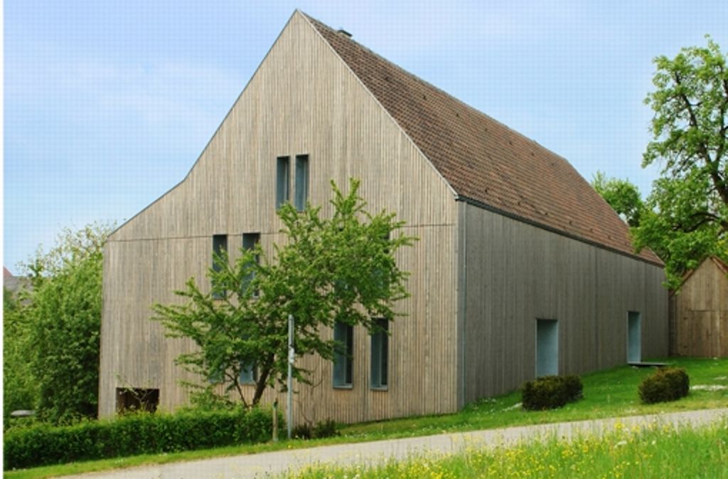 Ebenfalls in Börtlingen hat das selbe Büro dieses Bauernhaus in ein Sammlungshaus verwandelt.