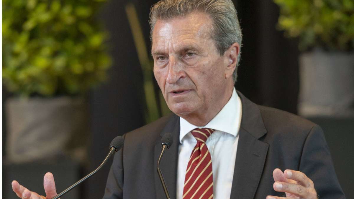 Oettinger im Interview: „Umgehung der Schuldenbremse wäre ein Fehler“