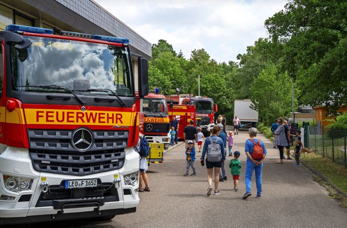 Leonberg: Leonberger Feuerwehr feiert 321 Jubeljahre