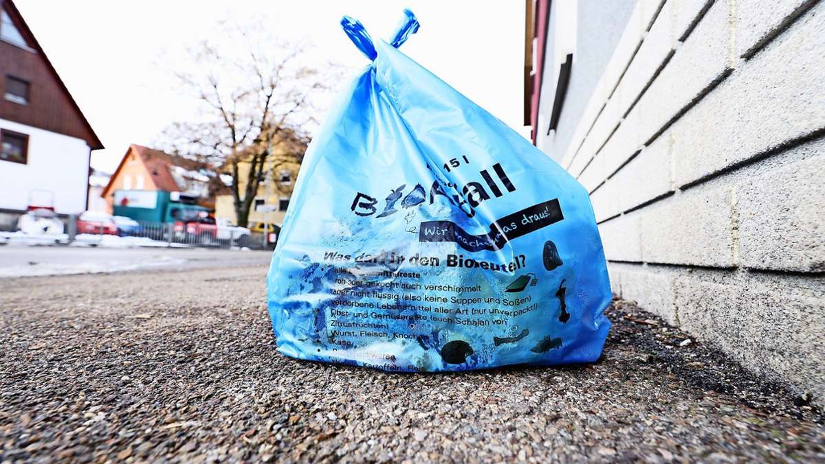 Müllaufkommen im Landkreis: Göppingen behält seine Biobeutel