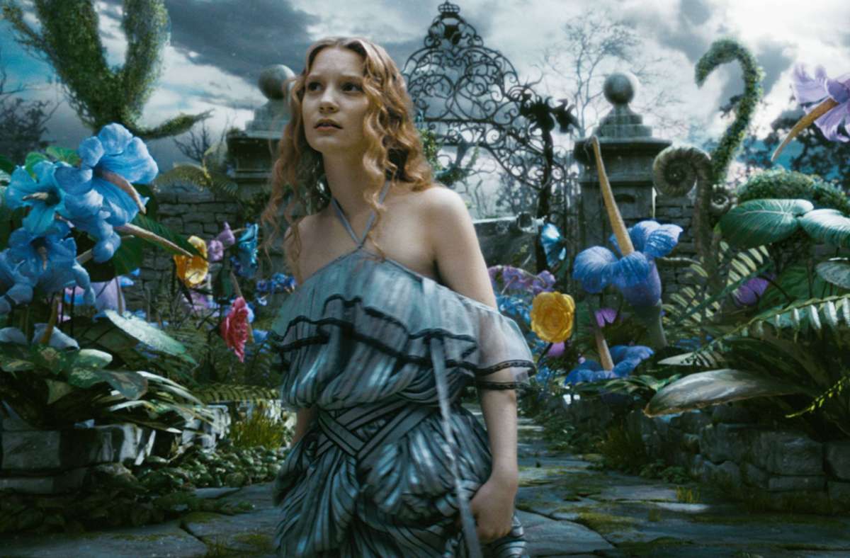 . . . ist Mia Wasikowska als Alice zu sehen. In „Alice im Wunderland“ kehrt die 19 Jahre alte Alice in die magische Welt ihrer Kindheit zurück.