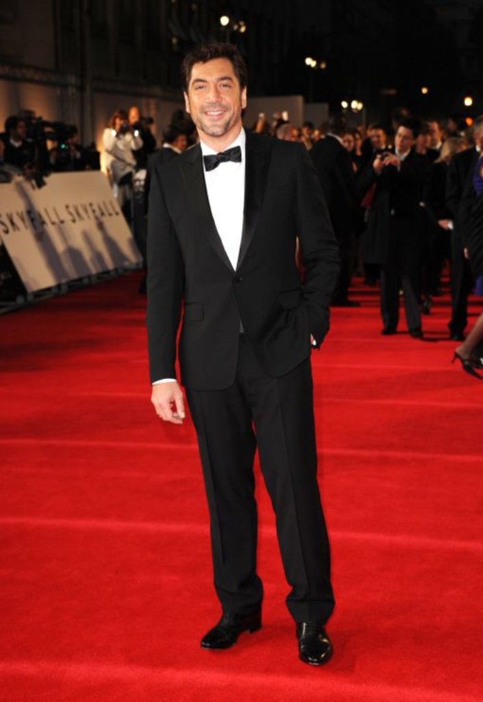 Er darf Bond ordentlich Parolie bieten: der spanische Schauspieler Javier Bardem.