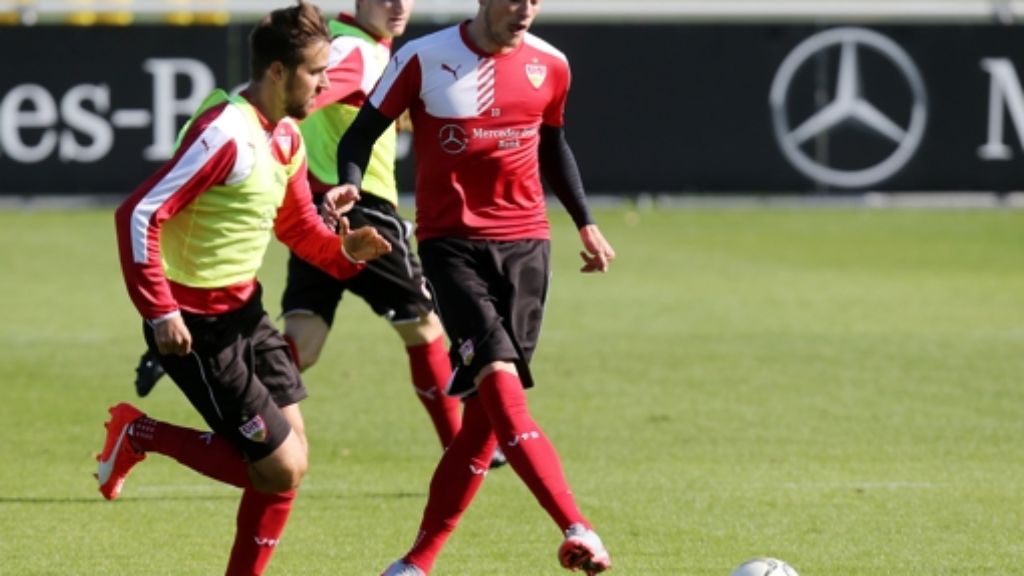 VfB-Stuttgart-Training: Zorniger hat Offensive im Visier