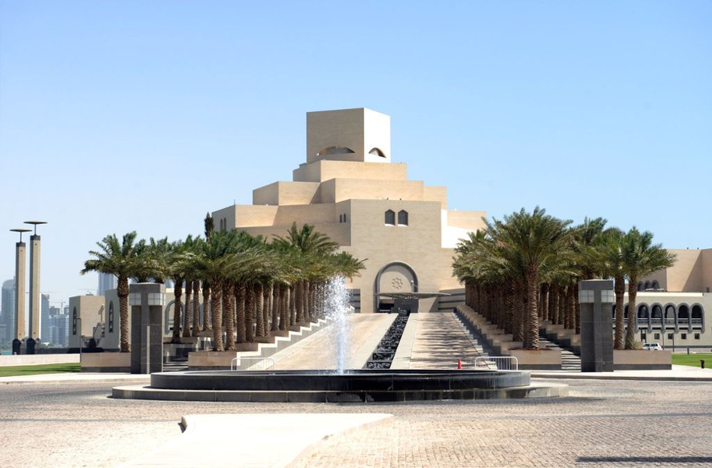 Nicht zu viel Glas, vermutlich wegen der Hitze: Peis Museum für islamische Kunst in Katars Hauptstadt Doha