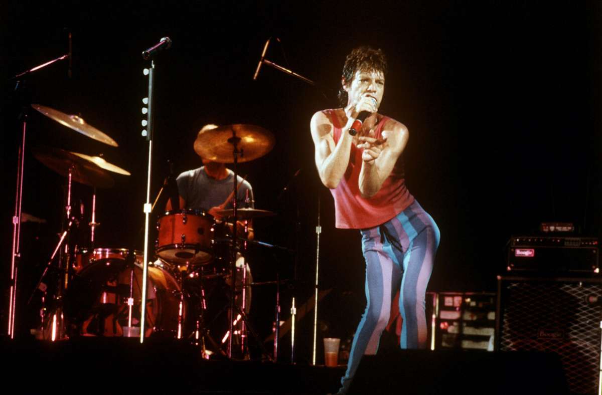 Jagger perfektioniert die Figur des Rock-Frontmanns.