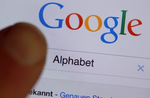 Google bekommt ein neues Konzerndach unter dem Namen Alphabet. Foto: dpa