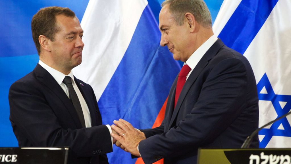 Staatsbesuch in Israel: Medwedew: Der Terror bedroht die ganze Welt