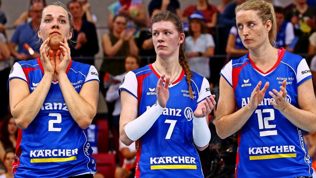 Allianz MTV Stuttgart verliert erstes Finalduell: Stuttgarter Volleyballerinnen fühlen sich verschaukelt