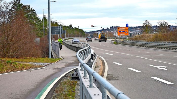Radschnellweg Ehningen-Böblingen: Engstellen auf zwei Brücken werden beseitigt