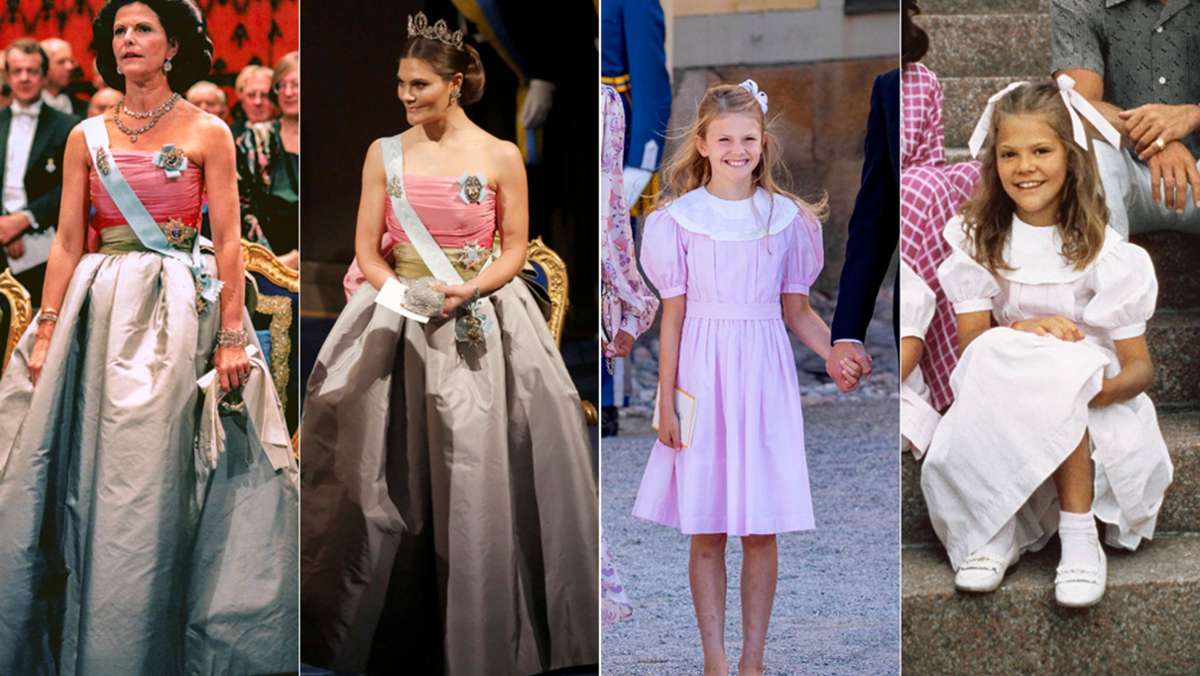  In royalen Palästen ist es wie in anderen Familien auch: Mamas Kleiderschrank ist für viele Prinzessinnen ein fantastischer Fundus. 