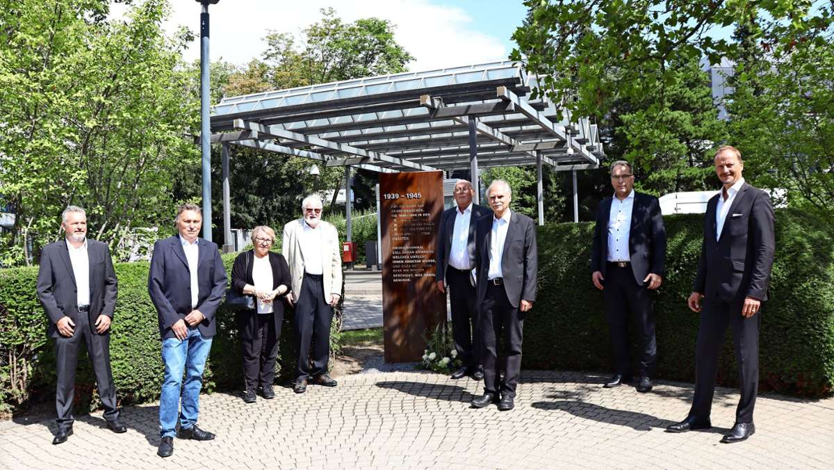 Gedenktafel in Stuttgart: Darum  lässt Bosch eine Stele für Zwangsarbeiter austauschen