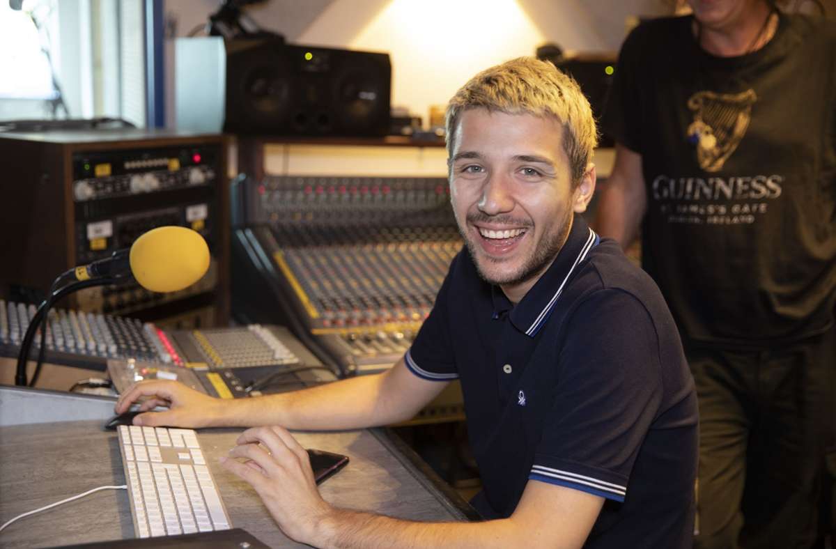 Produzent, Mixer, Sänger und Multiinstrumentalist: Mario Simic ist mit 27 der jüngste in der Runde.