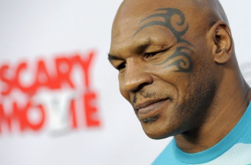 Ex-Box-Champion und Scary-Darsteller Mike Tyson kam ...